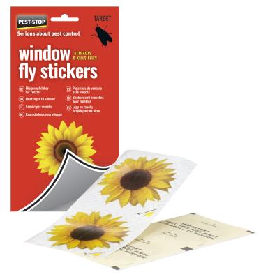 Window Fly Stickers Pack of 4 (PSWFS)