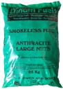 Anthracite Large Nuts 25kg Prepacked Collected